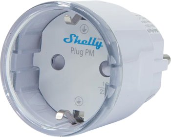 Умный Энергомонитор Shelly Plug PM Gen3 Matter Wi-Fi 16A Белый