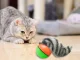 Игрушка для кошек и собак убегающий мяч с хорьком, 8 см