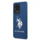Samsung Galaxy S20 Ultra (SM-G988F) US Polo Silicone Collection Case Cover (USHCS69SLHRNV), Navy | Чехол Кейс...