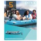 Надувная лодка 5-местная INTEX 66325 Excursion 5 с веслами и насосом