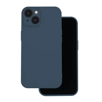 Samsung Galaxy A35 ( SM-A356E/DS ) Matt Silicone Color Case Cover, Blue | Silikona Vāciņš Maciņš Apvalks Bampers