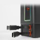 Sbs TEWIRMAG105W Power Dock 6-in-1 lādētājs ar MagSafe un USB-C kabeļiem 65W, Melns