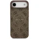 Чехол Guess 4G Ring Classic Logo MagSafe для iPhone 17 Air - Коричневый