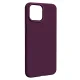 Чехол Etteri Silicone Mag для iPhone 15 Pro 6.1\" с MagSafe, темно-вишневый