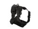 Pressure-Free Harness with Leash for Small Dogs, Size M, Black
