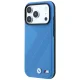 Чехол BMW M Tire Track Metal Logo MagSafe для iPhone 17 Pro / 18 Pro, синий