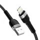 Кабель Wozinsky WNBAL1 USB-A - Lightning 2.4A 1м, черный