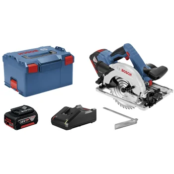 Akumulatora ripzāģis Bosch GKS 18V-57 G, 18V, 2x 4.0 Ah