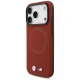 Чехол BMW для iPhone 17 Pro M FW Metal Logo MagSafe, красный