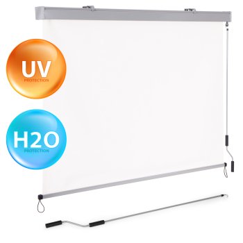 Вертикальная маркиза рулонная штора для балкона MultiGarden, бежевая