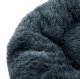 Leobert Plush Bed for Dogs and Cats 60cm, Dark Grey