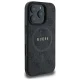 Guess 4G Ring Classic Logo MagSafe vāciņš iPhone 16 Pro Max, Melns