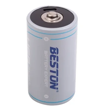 Uzlādējama D tipa baterija ar USB-C ligzdu, 1.5V, 4000mAh, Li-ion