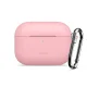 Austiņu maciņš Tech-Protect Silicone Hook priekš AirPods Pro, rozā