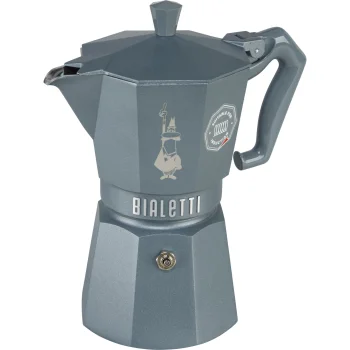 Bialetti Moka Exclusive Induction espresso kafijas automāts, 6 tasītes, pelēks
