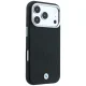 Чехол BMW Sign Inclined Deboss Letters MagSafe для iPhone 17 Pro / 18 Pro, черный
