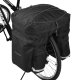 Wozinsky Bicycle Bike Pannier Bag Rear Trunk Bag with Shoulder Strap and Bottle Case 60L, black