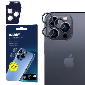 Apple iPhone 16 Pro /16 Max - HARDY Lens Protection Black