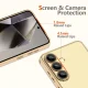 Tech-Protect MagFlex MagSafe vāciņš Samsung Galaxy A56 5G - Transparent Gold