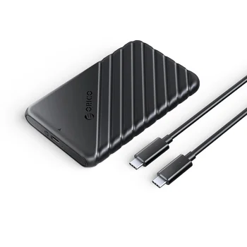 Orico 25PW1C-C3 2.5" HDD/SSD USB-C korpuss, melns