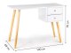 Современный письменный стол с 2 ящиками ModernHome WYJ-125