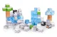 Magnetic Building Blocks for Kids 97 Piece Set, Winter Theme