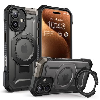Supcase UB Grip MagSafe vāciņš Apple iPhone 17 Melns
