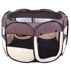 Saliekama auduma manēža sētiņa kucēniem, kaķēniem - 104 X 65 cm | Fabric Playpen Arena for Pets