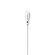 Кабель Dudao USB - USB Type-C 2.1A 1м, белый