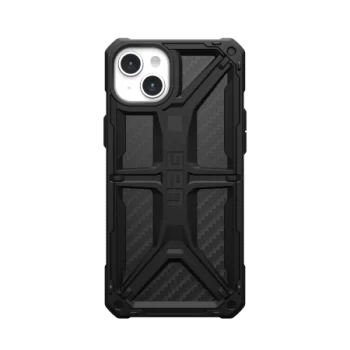 Apple iPhone 15 Plus 6.7'' UAG Monarch Hard Case Cover, Black Carbon | Чехол Кейс Кабура для...