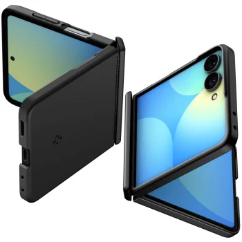 Spigen Air Fit Pro MagSafe vāciņš priekš Samsung Galaxy Z Flip 8, melns