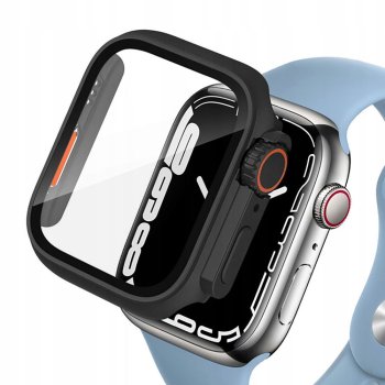 Чехол Tech-Protect Defense360 для Apple Watch 46mm, Черный/Оранжевый