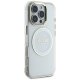 Guess iPhone 16 Pro Max vāciņš IML Metal Colored Circle MagSafe, balts