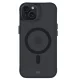 3mk iPhone 15 Plus Case Smoke MagCase, Semi-Transparent