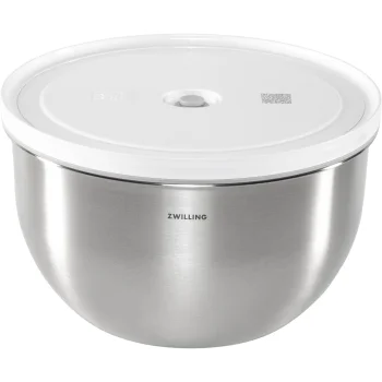ZWILLING Fresh & Save Vacuum Bowl L, 24 cm, Stainless Steel