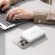 Baseus Airpow II 10000mAh Qi2 Power Bank с MagSafe 22.5W + кабель Baseus Simple Series USB-C (30см) -...