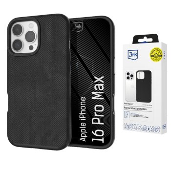 3mk Fortis MagCase for iPhone 16 Pro Max, Black