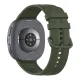 Tech-Protect Silicone Evo siksniņa pulkstenim Samsung Galaxy Watch 40 / 44 / 46 mm, zaļa