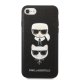 Karl Lagerfeld Saffiano Karl&Choupette Head vāciņš iPhone SE 2022/2020/8/7