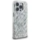 Karl Lagerfeld iPhone 16 Pro Max vāciņš IML Karl Script Pattern MagSafe, balts