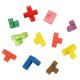 Wooden Educational Montessori Puzzle, Colorful