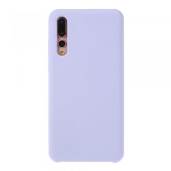 Huawei P20 Pro 2018 (CLT-L09, L29) Soft Liquid Silicone Case Cover, Purple | Telefona Vāciņš Maciņš Bampers Apvalks