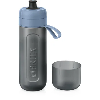 Фильтрующая бутылка Brita Fill & Go Active 0.6 л, с 2 MicroDisc, синяя