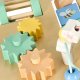 LULILO Montessori Manipulāciju Galds, Piparmētra | Kids Manipulative Table