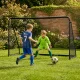 Movepro futbola vārti ar tīklu, 240x160x80 cm