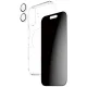 CARE by PanzerGlass Flagship Privacy 3-in-1 maciņš + privātuma stikls + kameras lēcas aizsargs iPhone 17 | Phone...