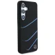 Чехол Mercedes Silicone Contrasted Curves MagSafe для Samsung Galaxy S25, Черный