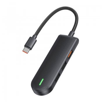 Концентратор USB-C Mcdodo HU-1430 5w1 (USB2.0*3,USB3.0*1,SD/TF)