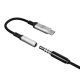 3mk USB-C to 3.5mm Jack Adapter Silver