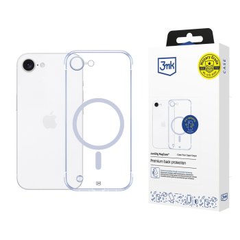 3mk Just20g MagCase vāciņš Apple iPhone 16E, caurspīdīgs